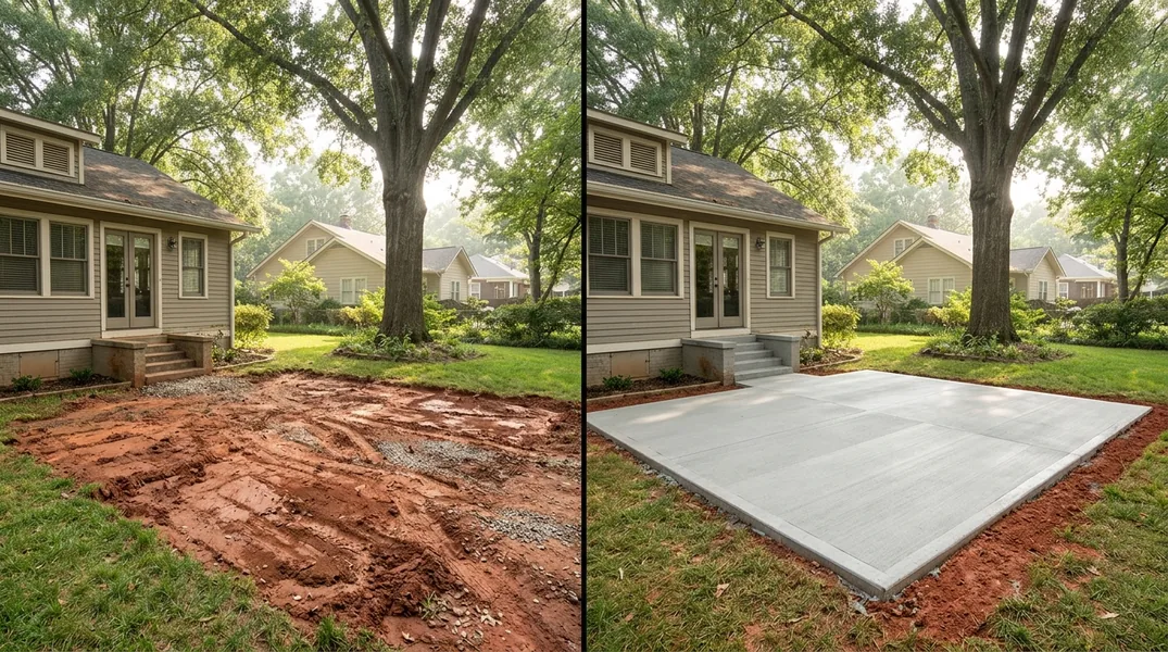 Stamped Concrete Patio Ideas for Charlotte Backyards