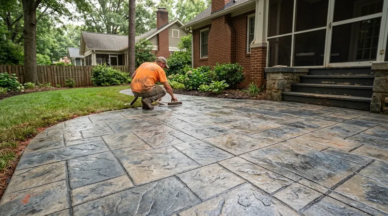 Stamped & Decorative Concrete Charlotte