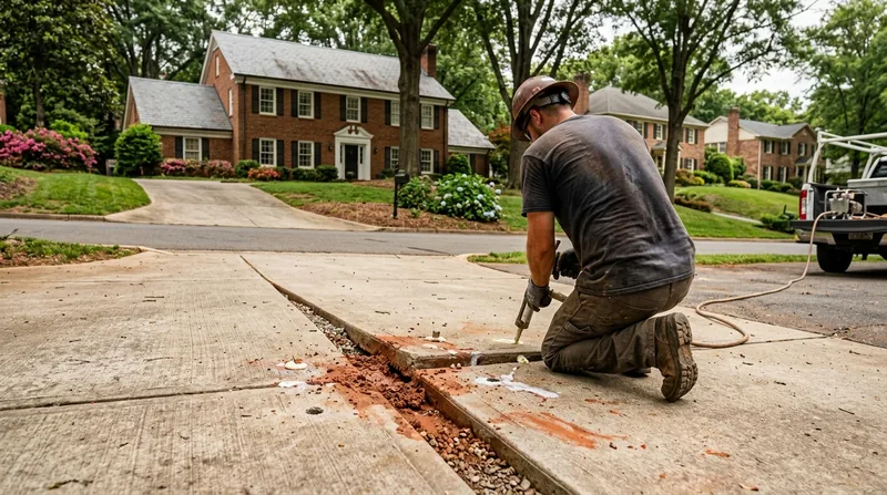 Concrete Leveling & Slab Lifting Charlotte