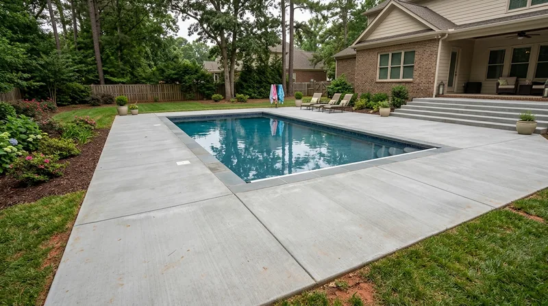 Concrete Pool Decks Charlotte